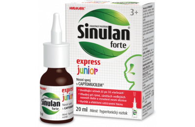 Sinulan Forte Express Junior - Детский спрей для носа, 20 мл